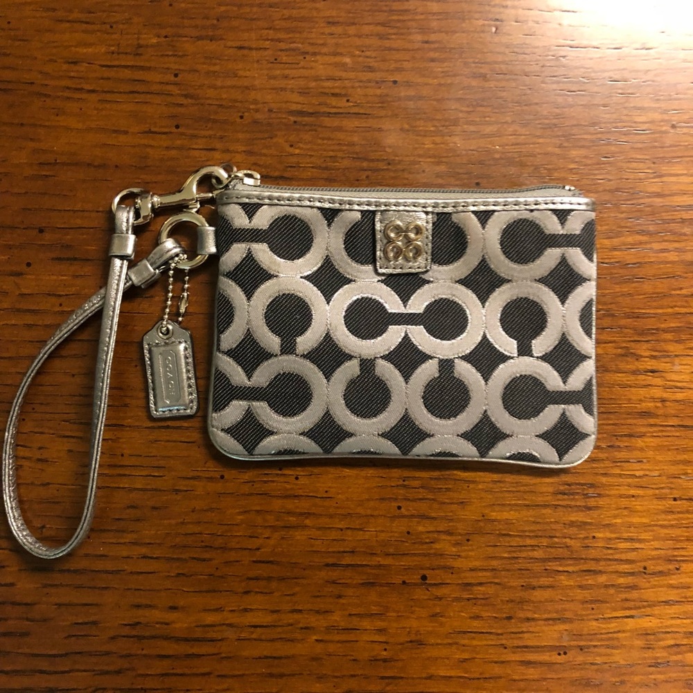 Authentic Coach Wristlet EUC